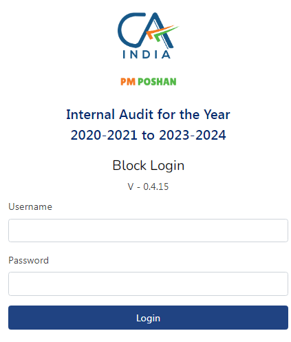 Auditing Schools PM Poshan Shakti Nirman Yojana for Period 2020 21 To 2023 24