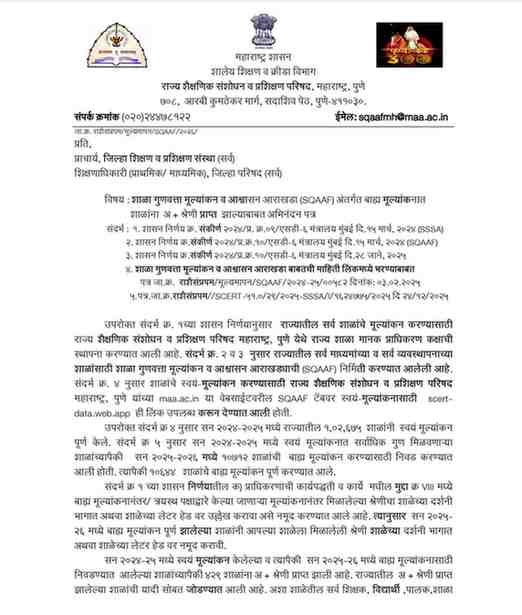 Filling Information About School SQAAF In Link