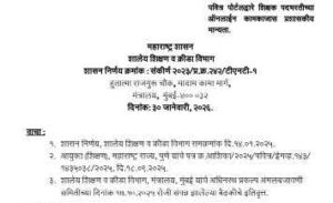 पवित्र पोर्टलद्वारे शिक्षक पदभरतीच्या ऑनलाईन कामकाजास प्रशासकीय मान्यता Administrative Approval For Online Teacher Recruitment Through Pavitra Portal